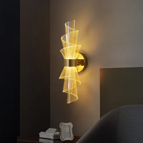 Spiral LED Wall Decorative Light