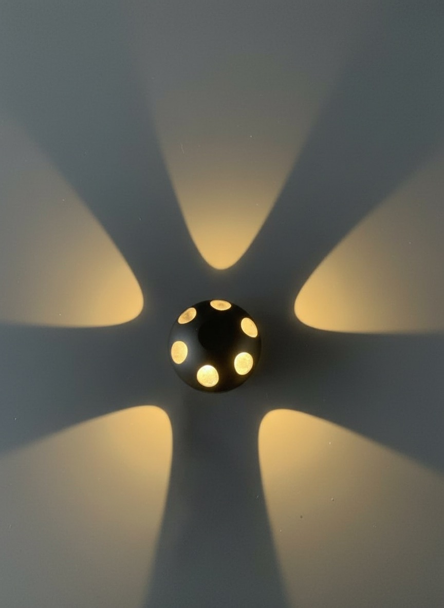 “6 Way Outdoor LED Wall Light”