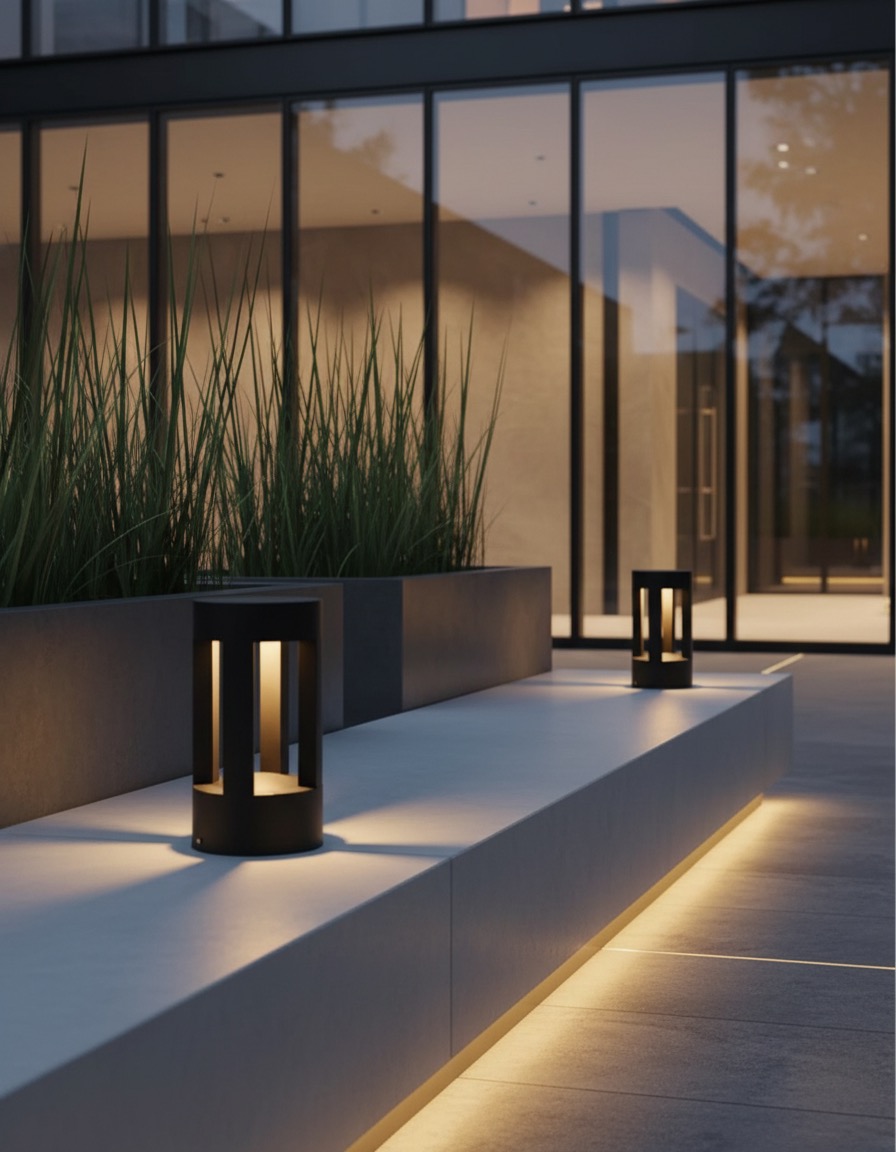 “1 Feet Outdoor Bollard Light”