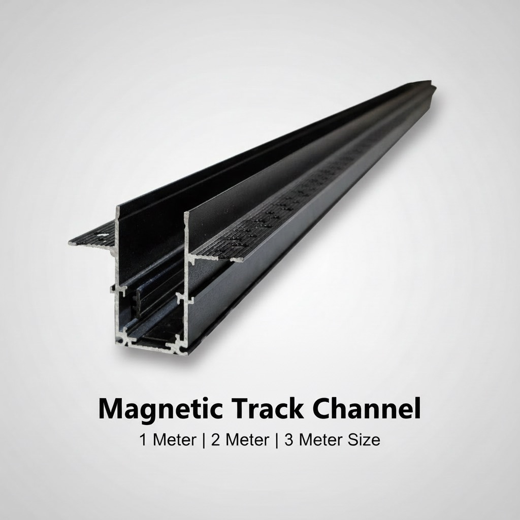 25mm Magnetic Concealed Track Channel