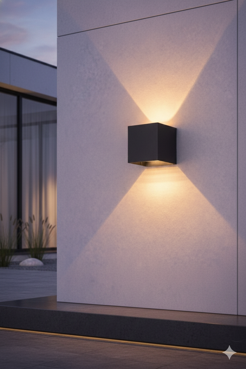 Up Down Adjustable Outdoor LED Wall Light
