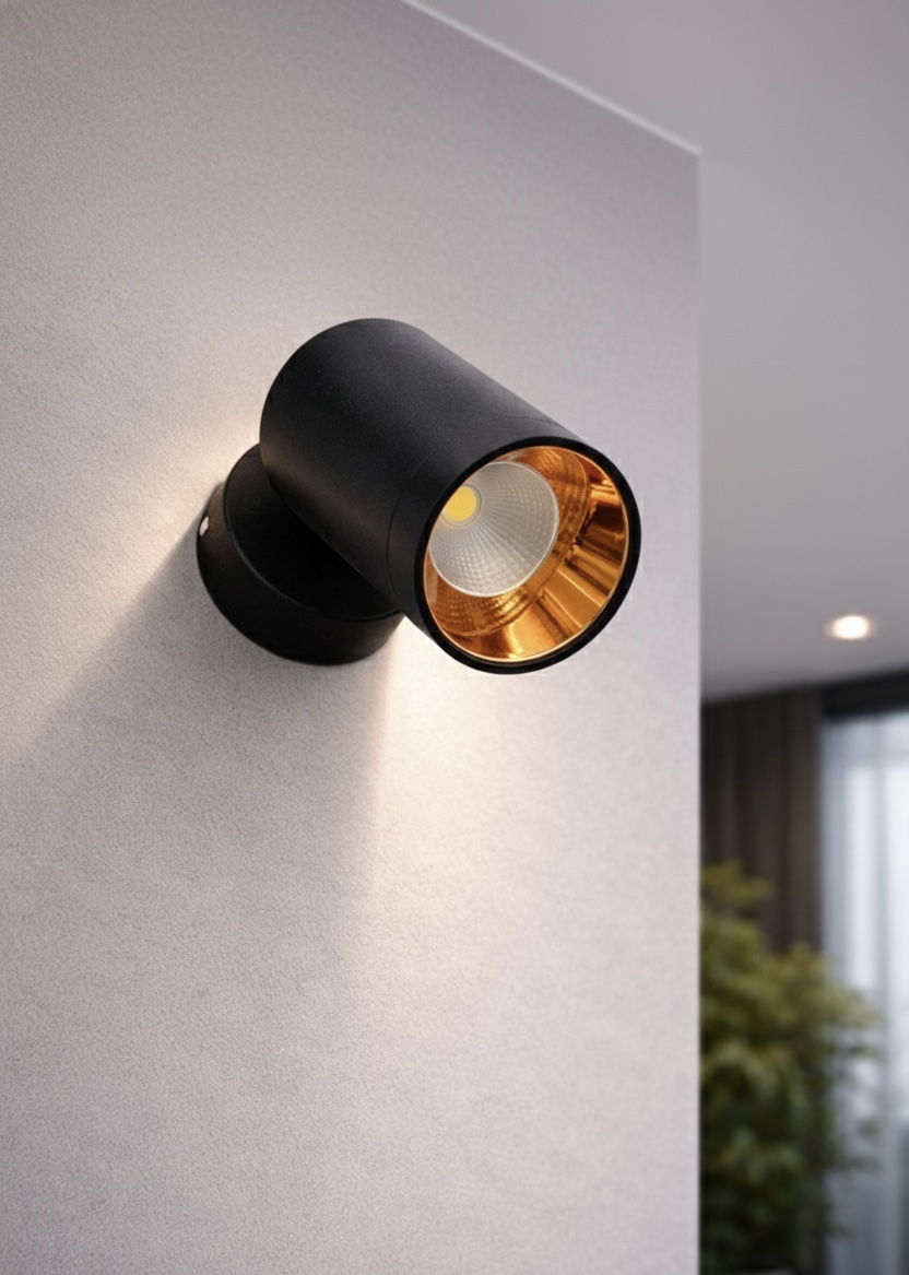30W LED Wall Spot Light – Rose Gold