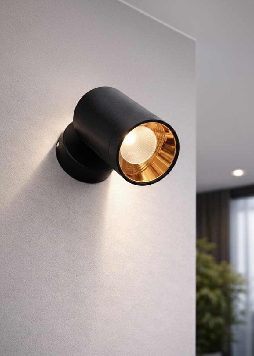 30W LED Wall Spot Light – Rose Gold