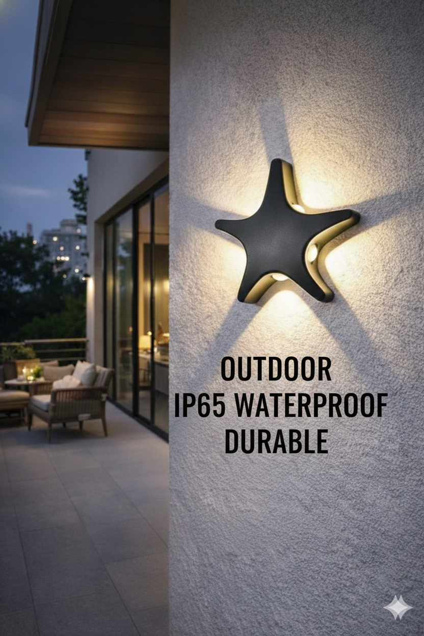 5W Architectural Outdoor Wall Light