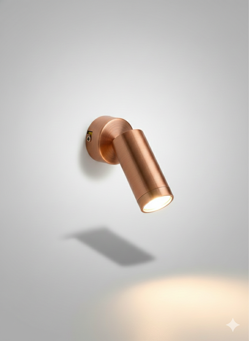 10W COB Wall Spot Light – Rose Gold