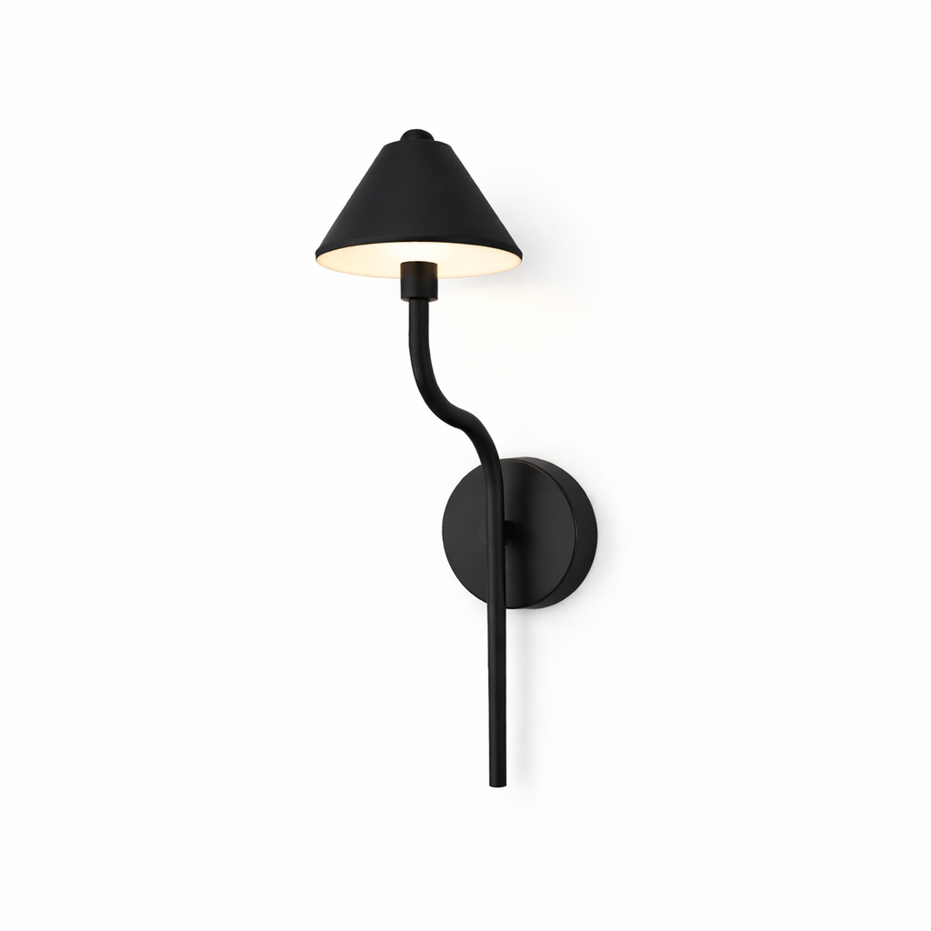 Modern Black Wall Light
