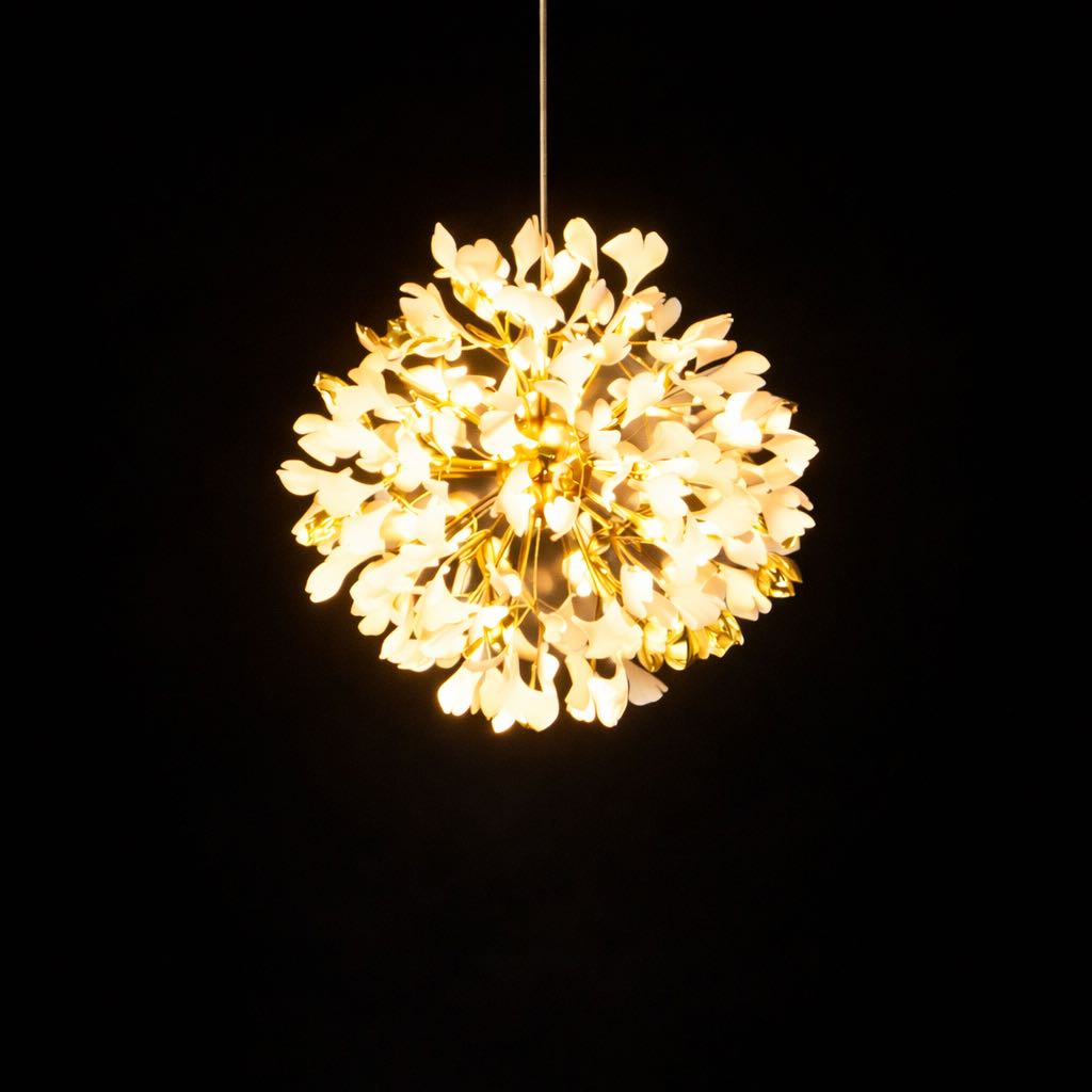 Luxury Floral LED Chandelier Light