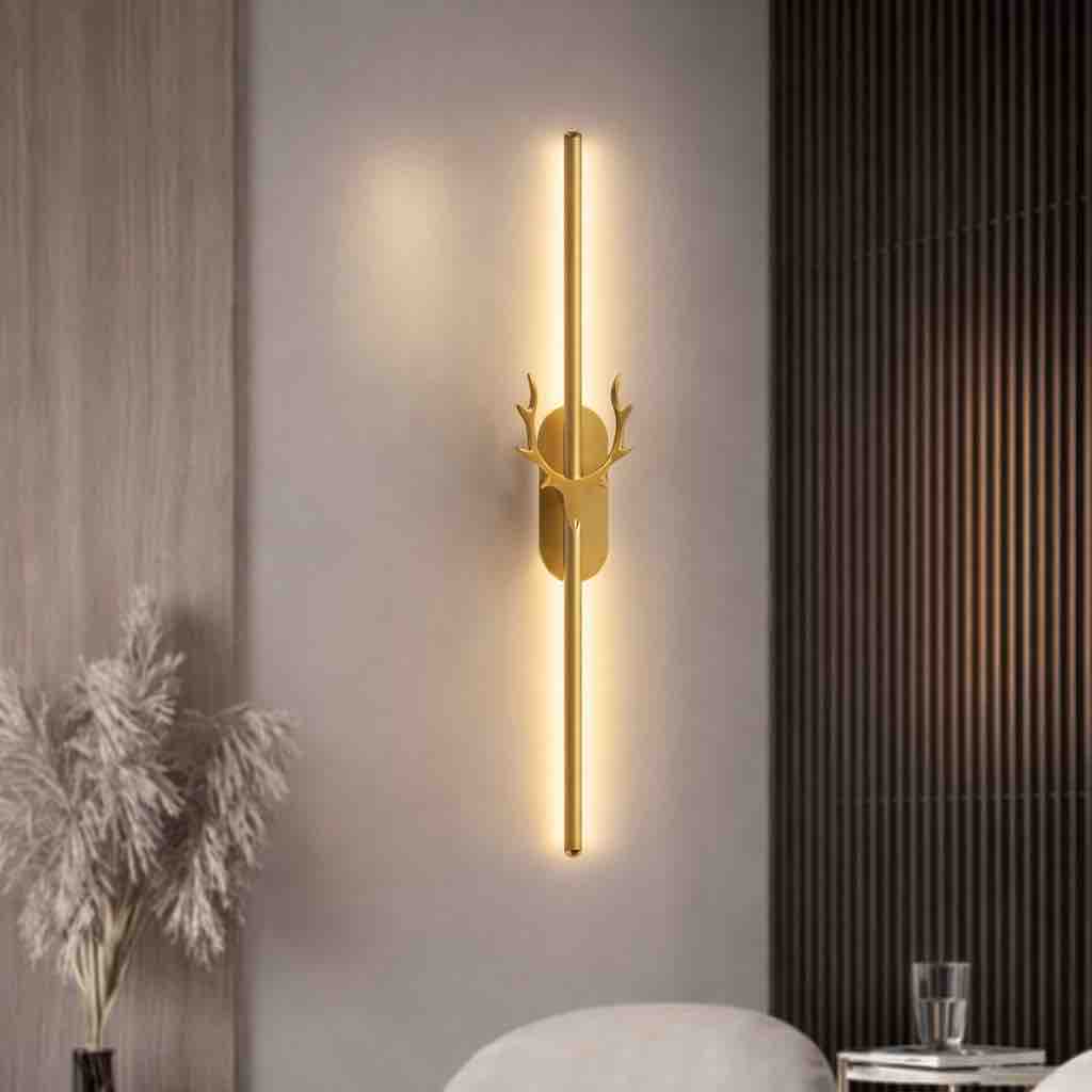 Modern Gold LED Wall Light 600mm |