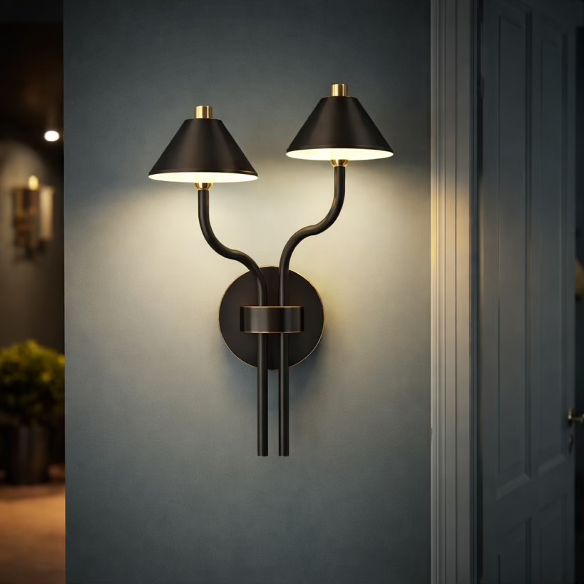 Double Sconce Wall Light
