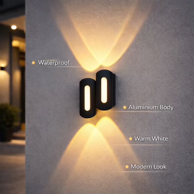 2 Up 2 Down Outdoor  Light
