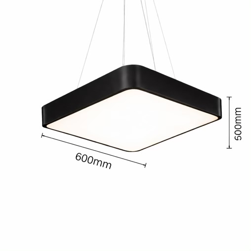 Square LED Office Hanging Light
