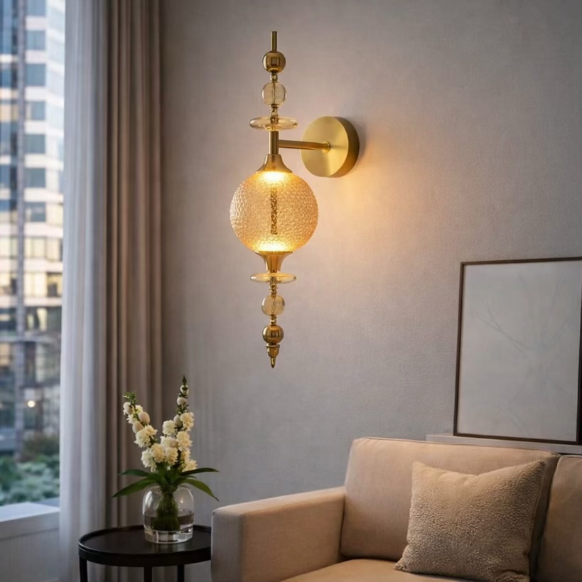 Modern Glass Wall Light