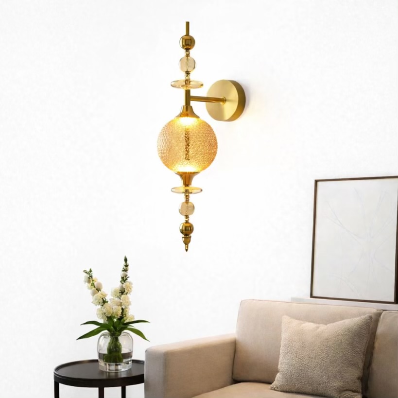 Modern Glass Wall Light