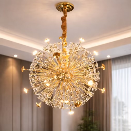 Corona Crystal Chandelier Light – 500 Mm