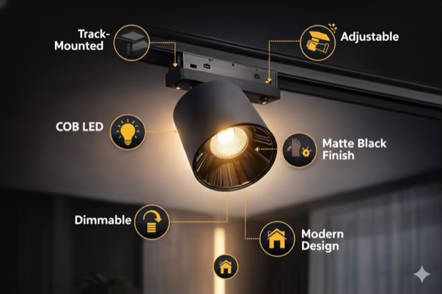 Magnetic LED Spot Light