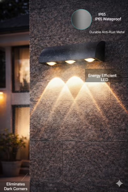 3 Lens LED Downlight – Warm White