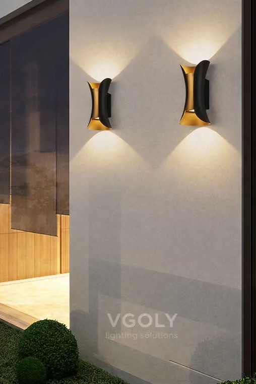 Hourglass Outdoor Wall Sconce