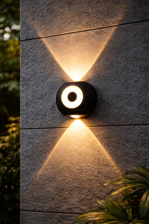 Apple Design Up Down Outdoor LED Wall Light