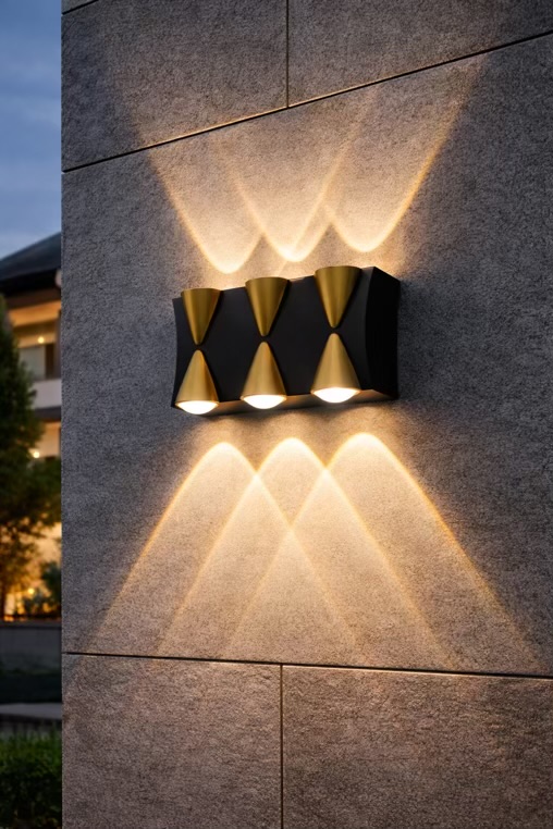3 Up 3 Down Outdoor LED Wall Light
