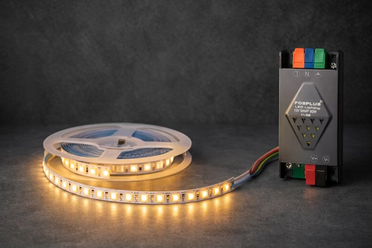 12V LED Strip Light Set (60W Adaptor)