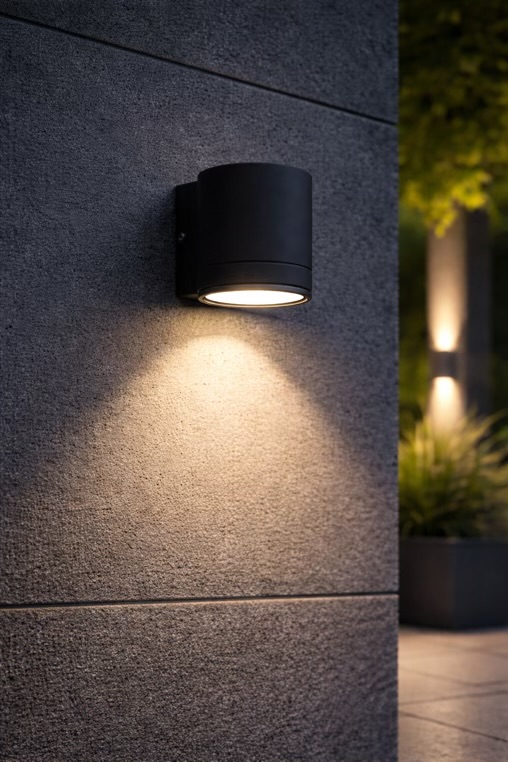 5W Down Cylinder Outdoor LED Wall Light