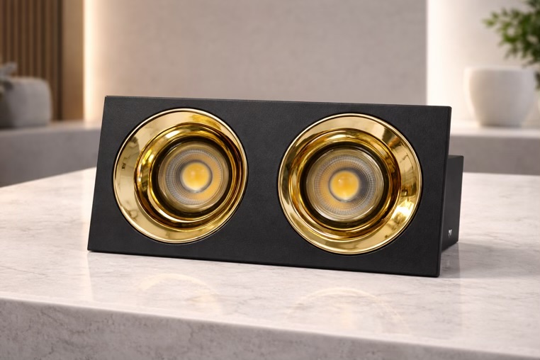 Double Head Recessed COB Spot Light