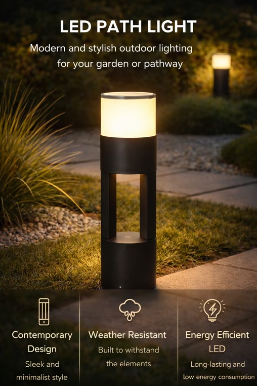 1ft Bollard LED Light