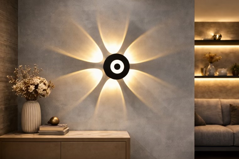 Six Way Flower LED Outdoor Wall Light – IP65