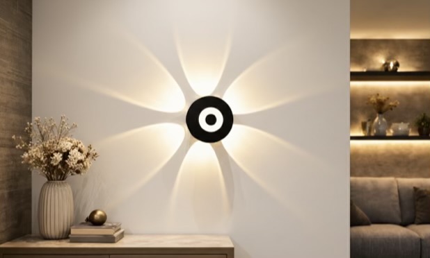 Six Way Flower LED Outdoor Wall Light – IP65