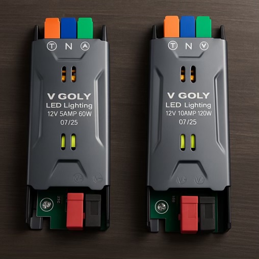 12V 5A LED Strip Power Adapter – 60W