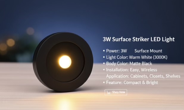 3W Surface Mounted Striker Light