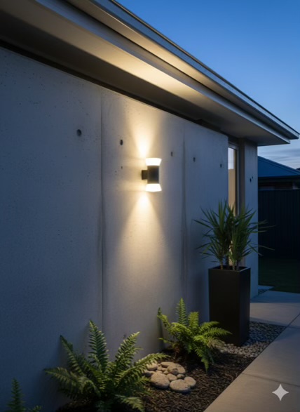 Warm White Up Down Wall Light”