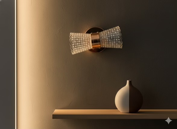 “Decorative Glass Wall Light”