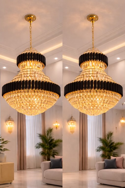 Duplex Double Layer LED Chandelier