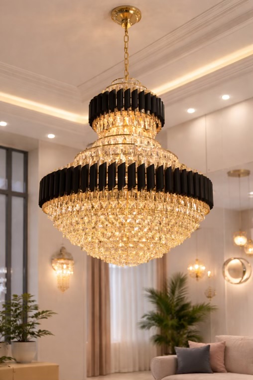 Duplex Double Layer LED Chandelier