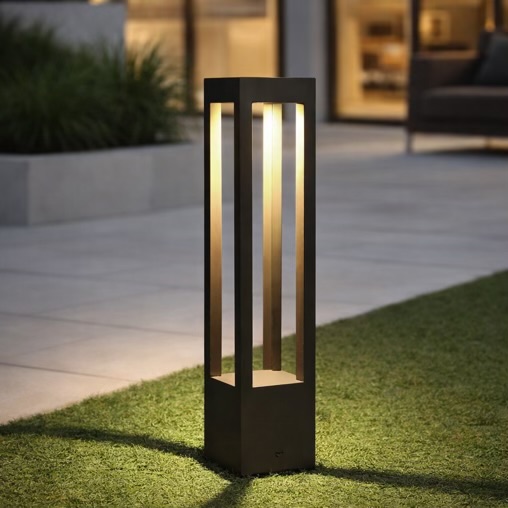 Square Bollard Light 2 Feet
