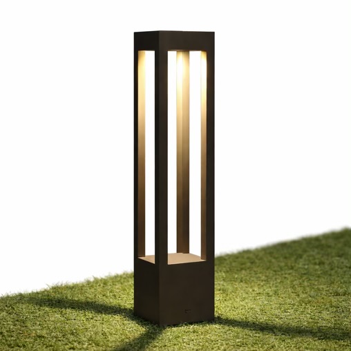 Square Bollard Light 2 Feet