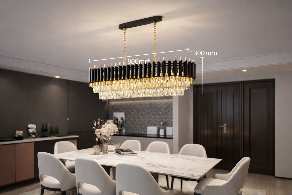 Modern LED Dining Room Chandelier Light