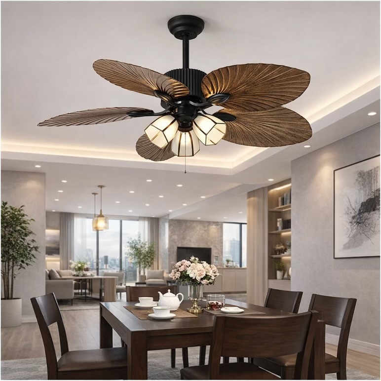 Chandelier Ceiling Fan With Light