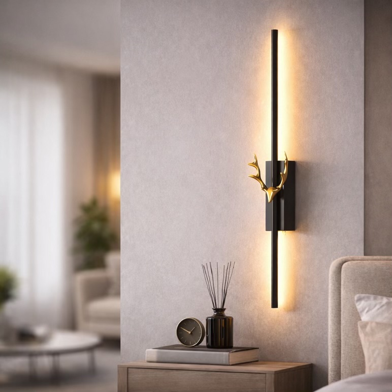 Vertical LED Wall Light For Bedroom & Living Room
