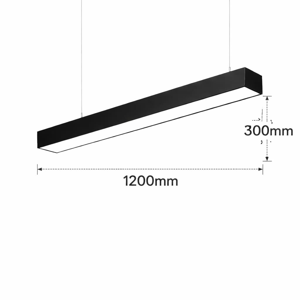 Linear LED Pendant Light For Office