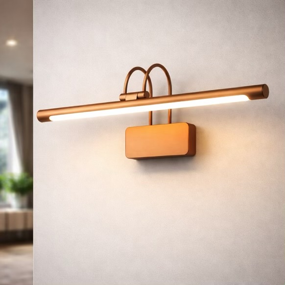 Rose Gold LED Picture Light | Mirror Light