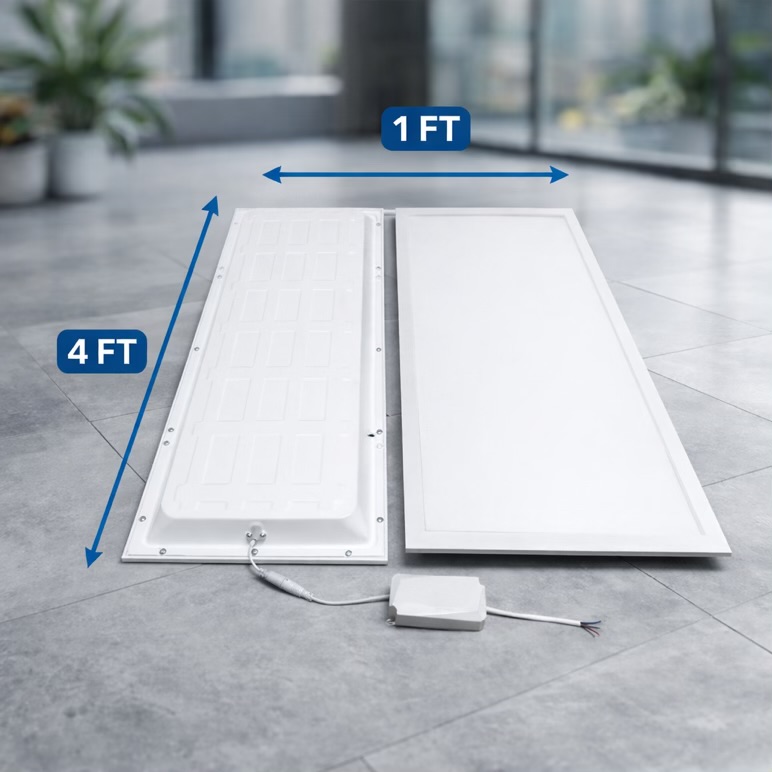 1/4 Feet Slim LED Panel Light 48w
