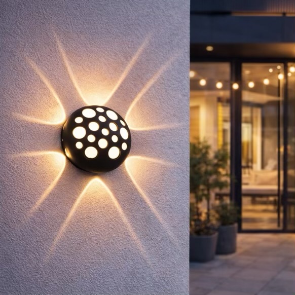 Decorative Waterproof Exterior Wall Lamp