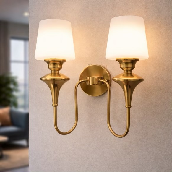 Double Arm Wall Sconce