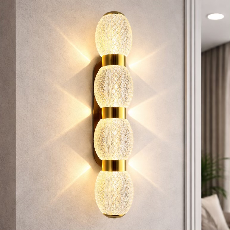 Luxury Crystal Wall Light