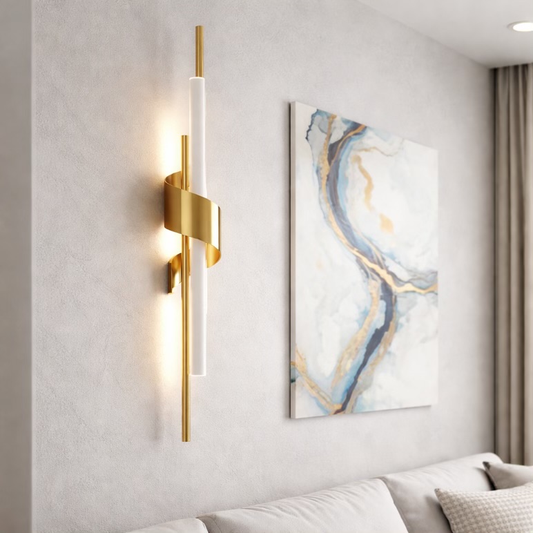 Spiral LED Wall Light – Lu