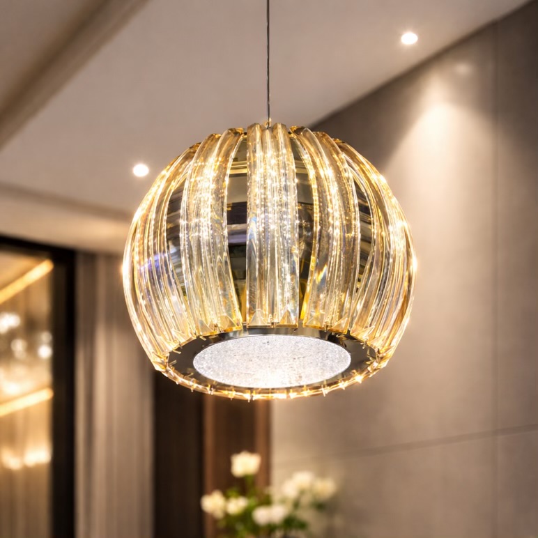 Crystal LED Pendant Light