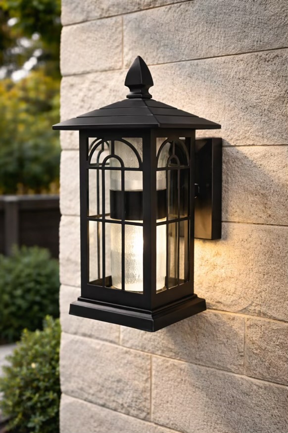 Outdoor Main Gate  Light Black