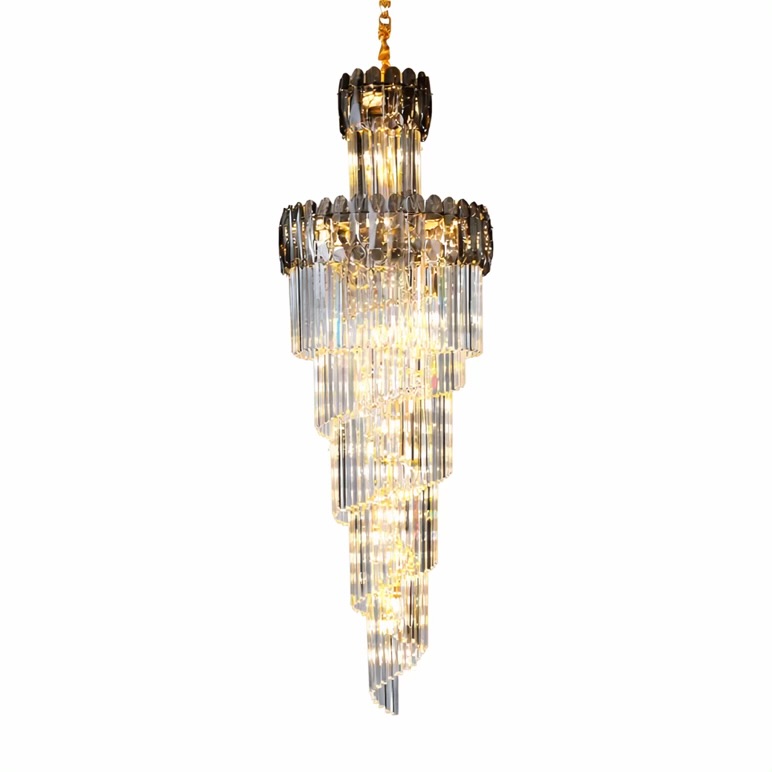 Spiral Duplex Chandelier